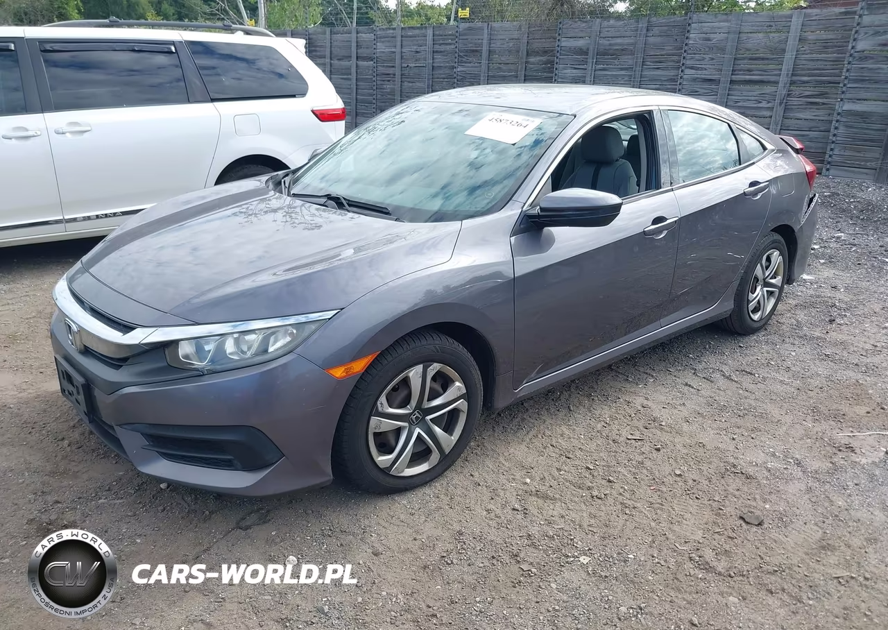 2016 Honda Civic Lx VIN:19XFC2F56GE246102 - 2