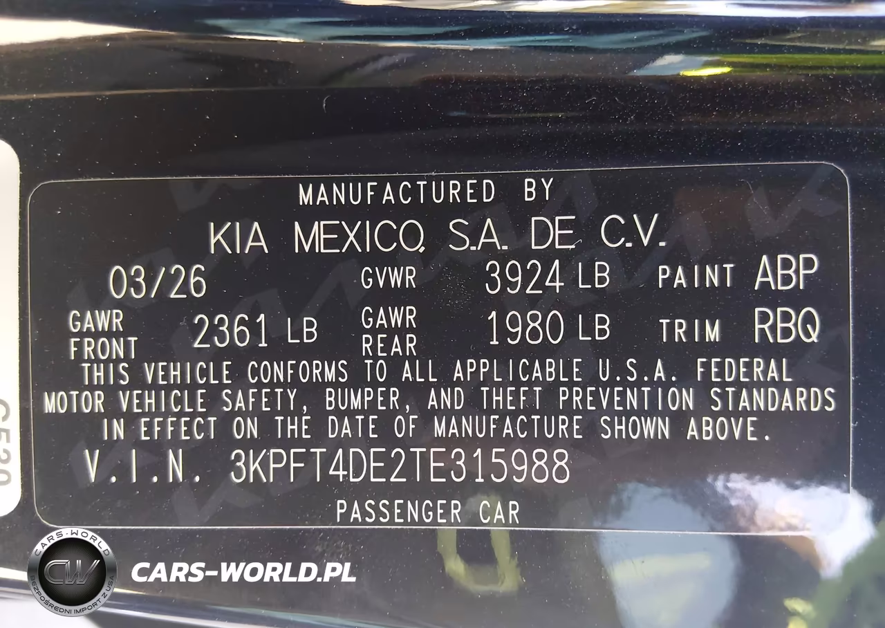2026 Kia K4 Lx VIN:3KPFT4DE2TE315988 - 9