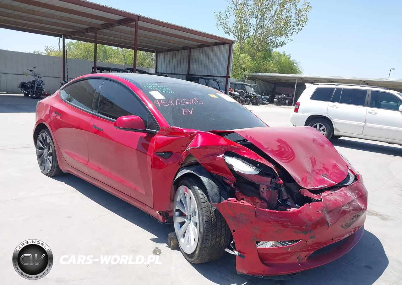 2021 Tesla Model 3 Performance Dual Motor All-Wheel Drive VIN:5YJ3E1EC8MF913720 - 1