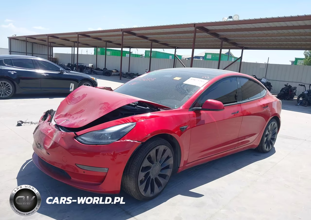 2021 Tesla Model 3 Performance Dual Motor All-Wheel Drive VIN:5YJ3E1EC8MF913720 - 2