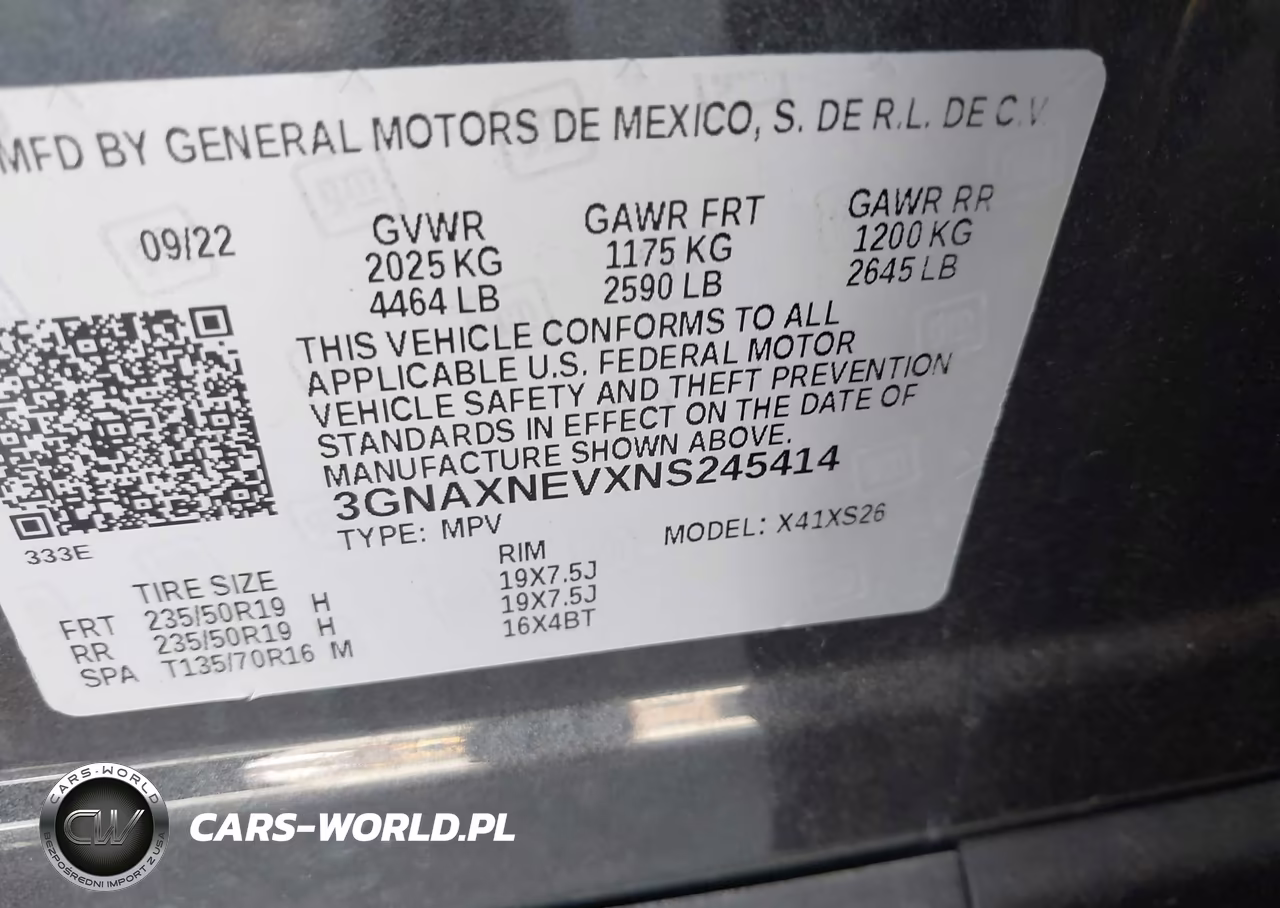 2022 Chevrolet Equinox Fwd Premier VIN:3GNAXNEVXNS245414 - 9