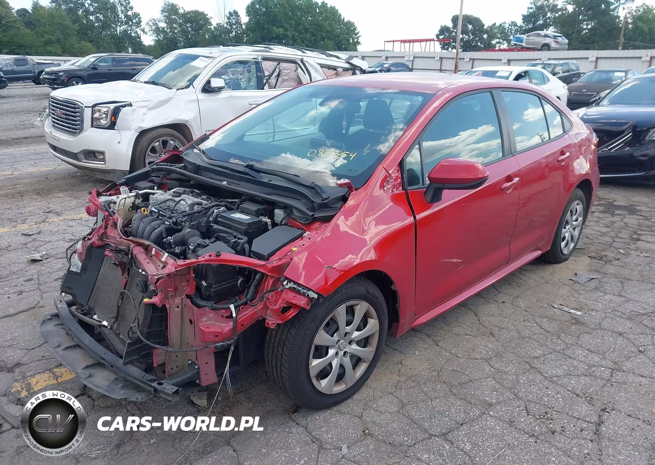 2020 Toyota Corolla Le VIN:5YFEPRAE3LP087354 - 2
