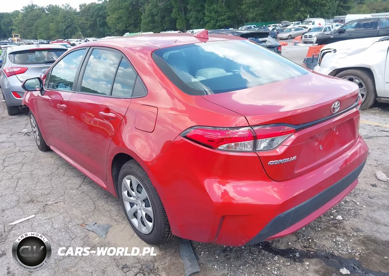 2020 Toyota Corolla Le VIN:5YFEPRAE3LP087354 - 3