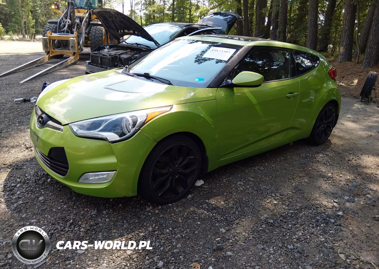 2012 Hyundai Veloster Base W-Black VIN:KMHTC6AD0CU044002 - 2