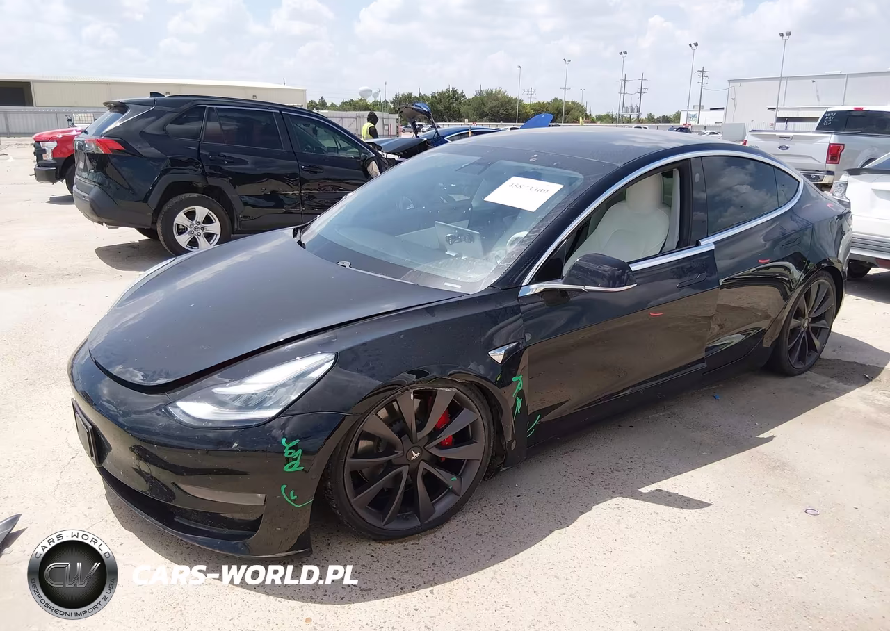 2020 Tesla Model 3 Performance Dual Motor All-Wheel Drive VIN:5YJ3E1ECXLF742791 - 2
