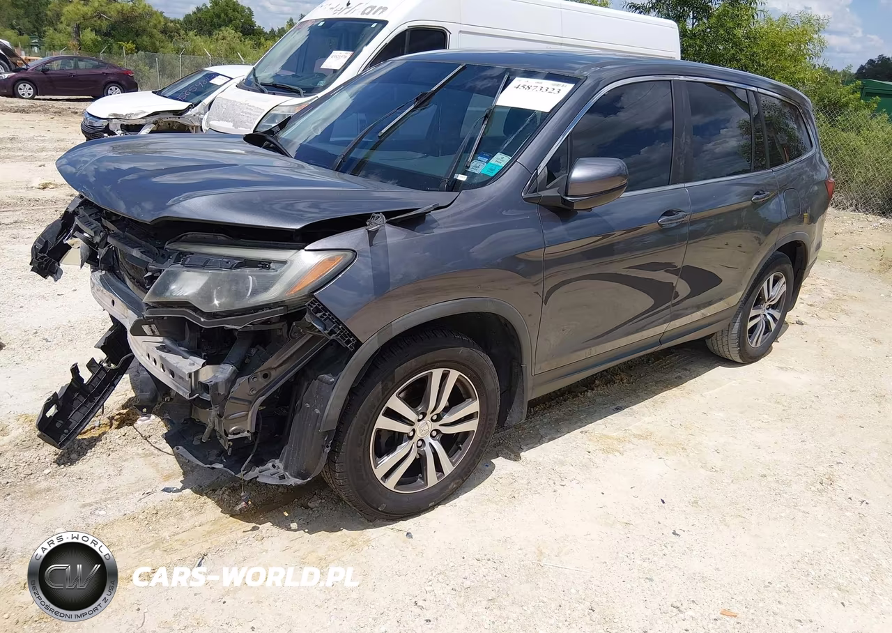2018 Honda Pilot Ex-L VIN:5FNYF5H54JB019457 - 2