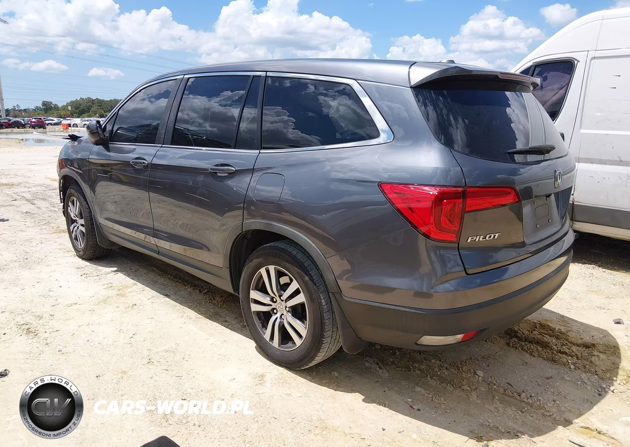2018 Honda Pilot Ex-L VIN:5FNYF5H54JB019457 - 3