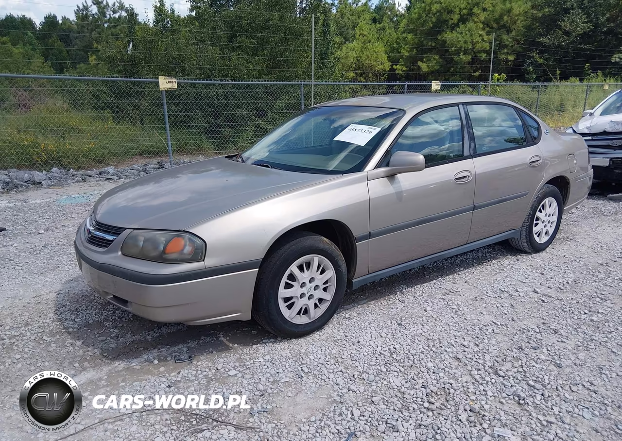 2001 Chevrolet Impala VIN:2G1WF52E119243461 - 2