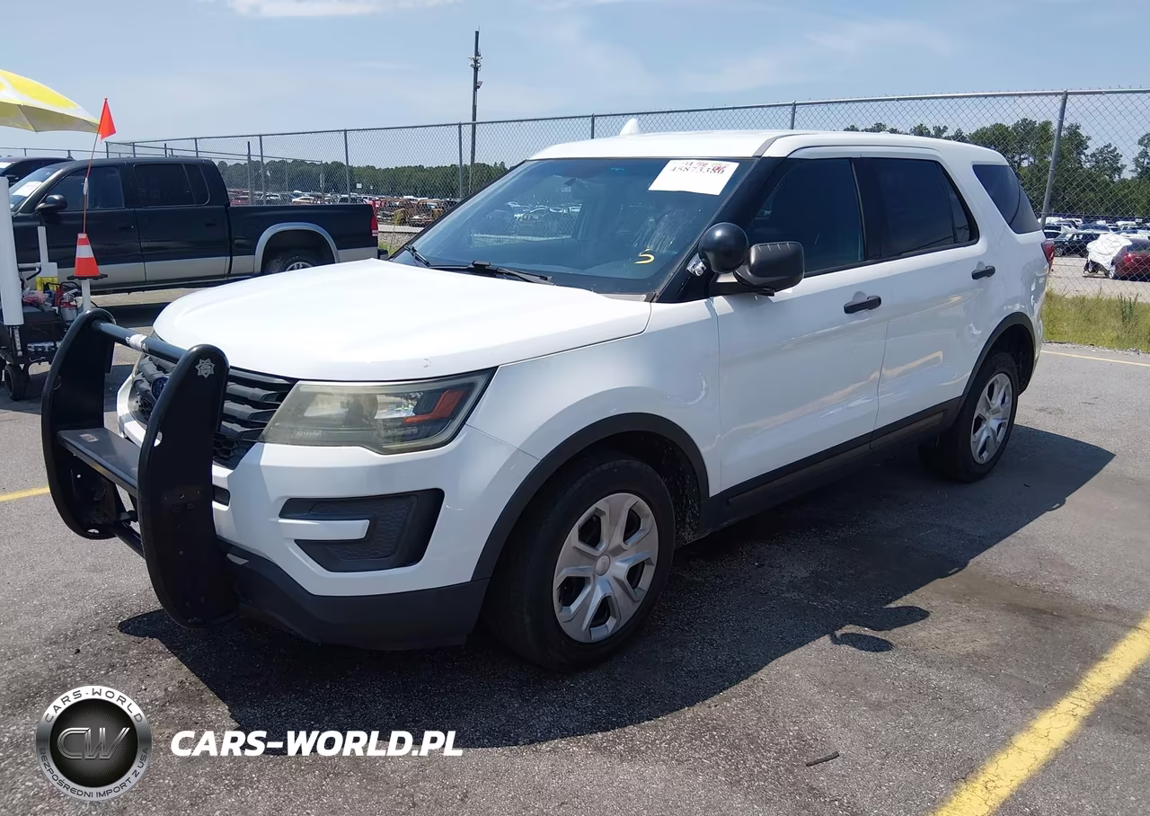2016 Ford Utility Police Interceptor VIN:1FM5K8AR8GGD31305 - 2
