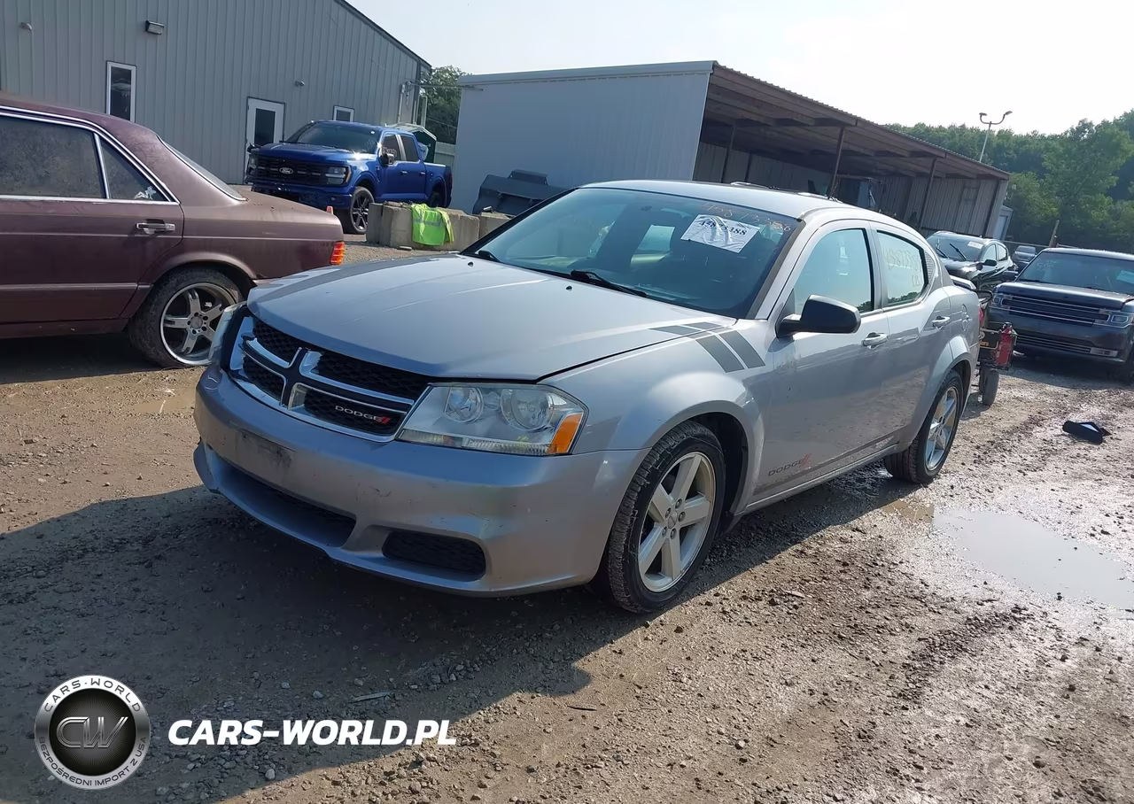 2014 Dodge Avenger Se VIN:1C3CDZAB8EN116308 - 2