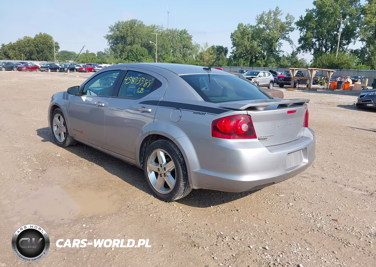 2014 Dodge Avenger Se VIN:1C3CDZAB8EN116308 - 3