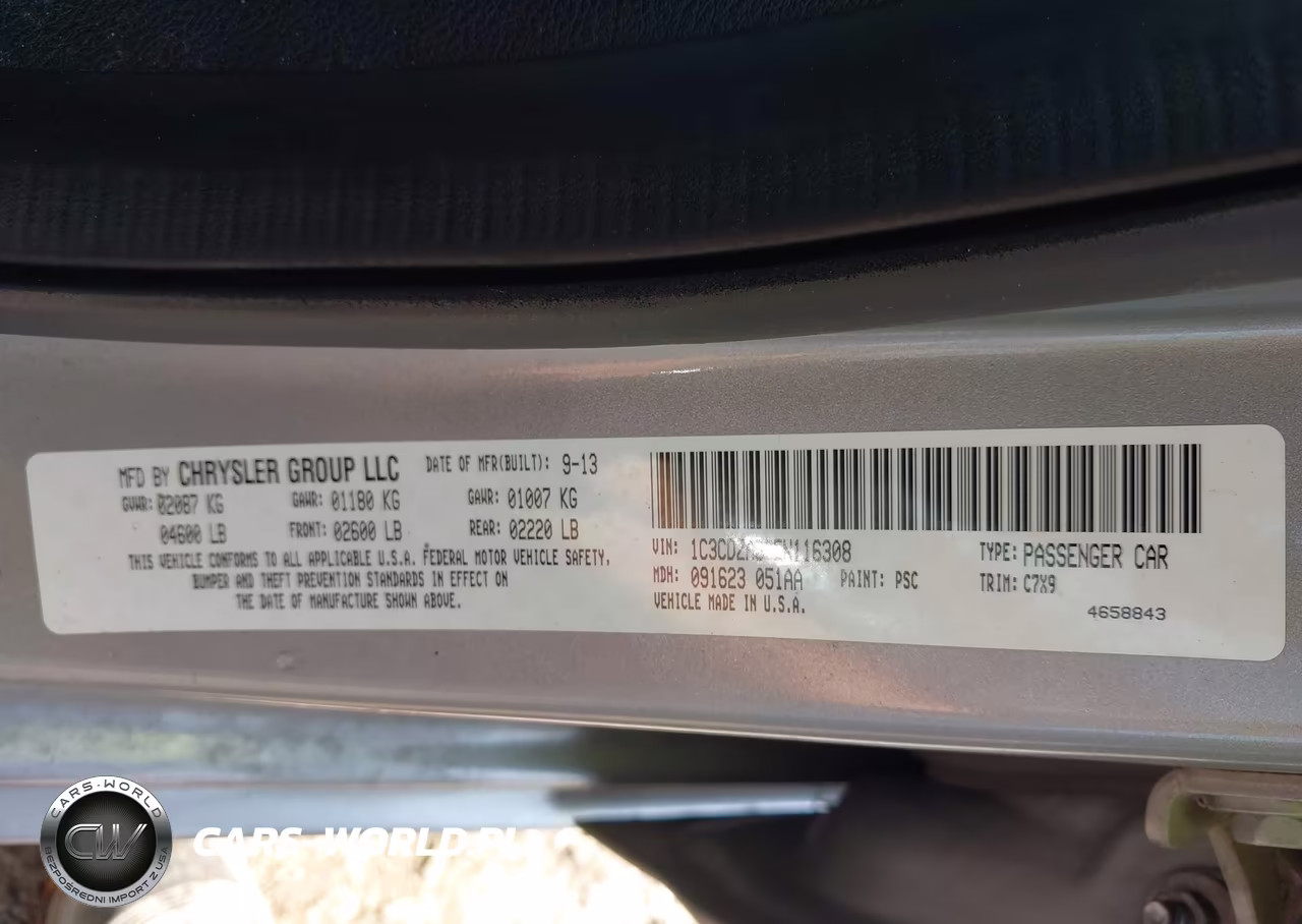 2014 Dodge Avenger Se VIN:1C3CDZAB8EN116308 - 9