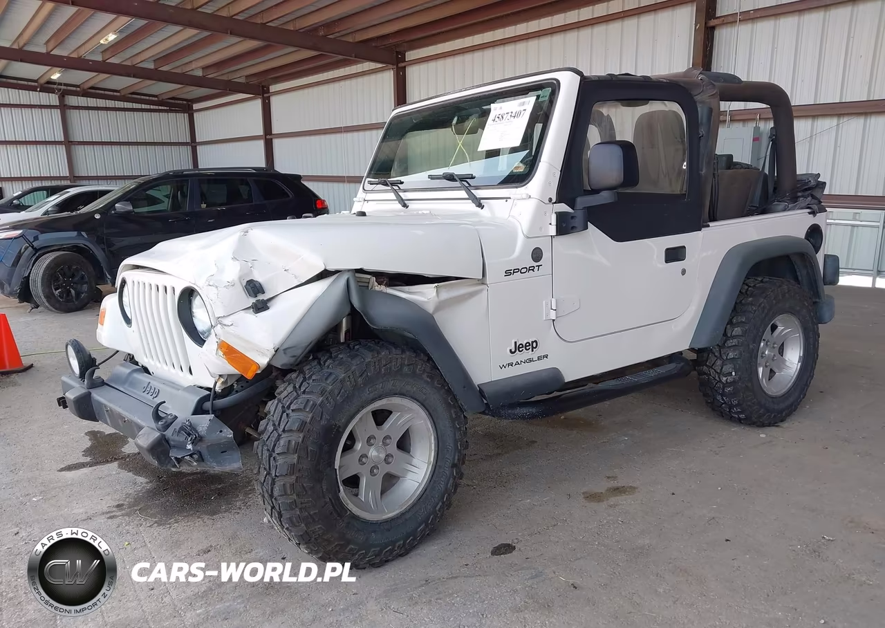 2004 Jeep Wrangler Sport VIN:1J4FA49S34P731189 - 2