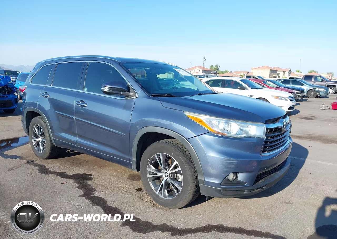 2016 Toyota Highlander Xle V6