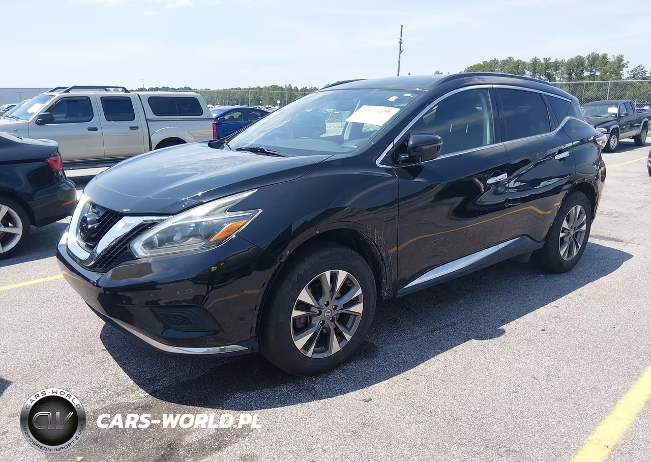 2018 Nissan Murano Sv VIN:5N1AZ2MG5JN110443 - 2