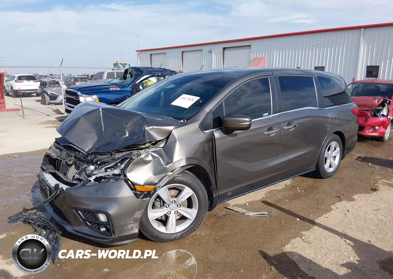 2019 Honda Odyssey Ex-L VIN:5FNRL6H78KB016583 - 2