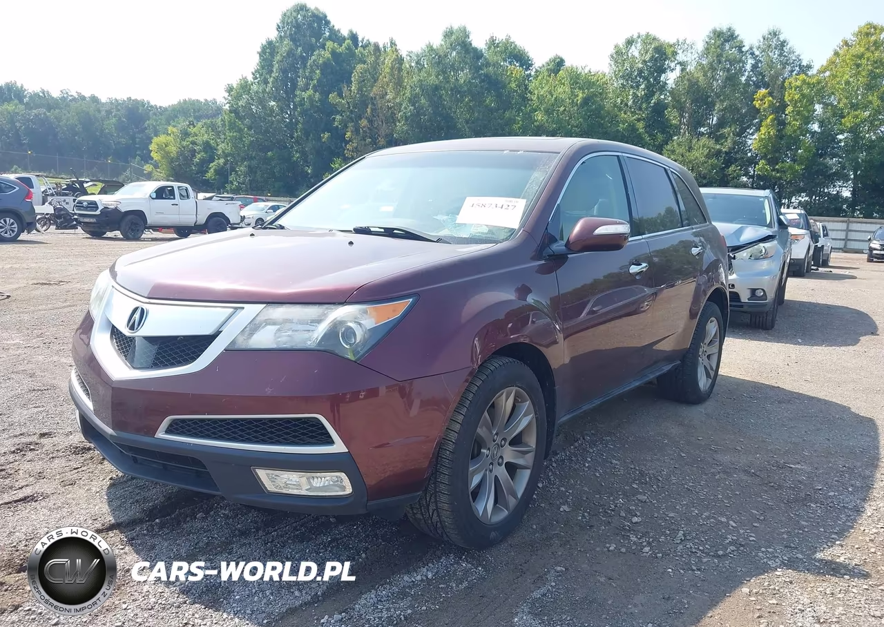 2012 Acura Mdx Advance Package VIN:2HNYD2H81CH525219 - 2