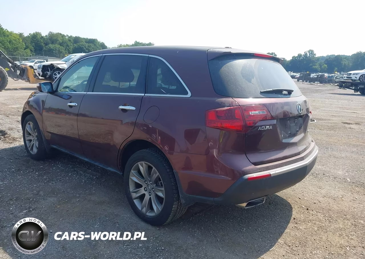 2012 Acura Mdx Advance Package VIN:2HNYD2H81CH525219 - 3