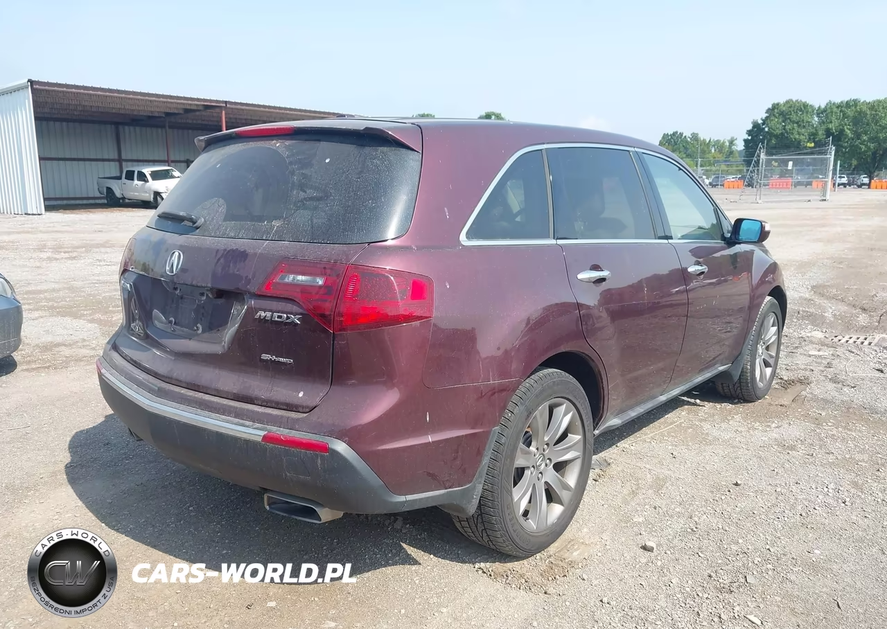 2012 Acura Mdx Advance Package VIN:2HNYD2H81CH525219 - 4