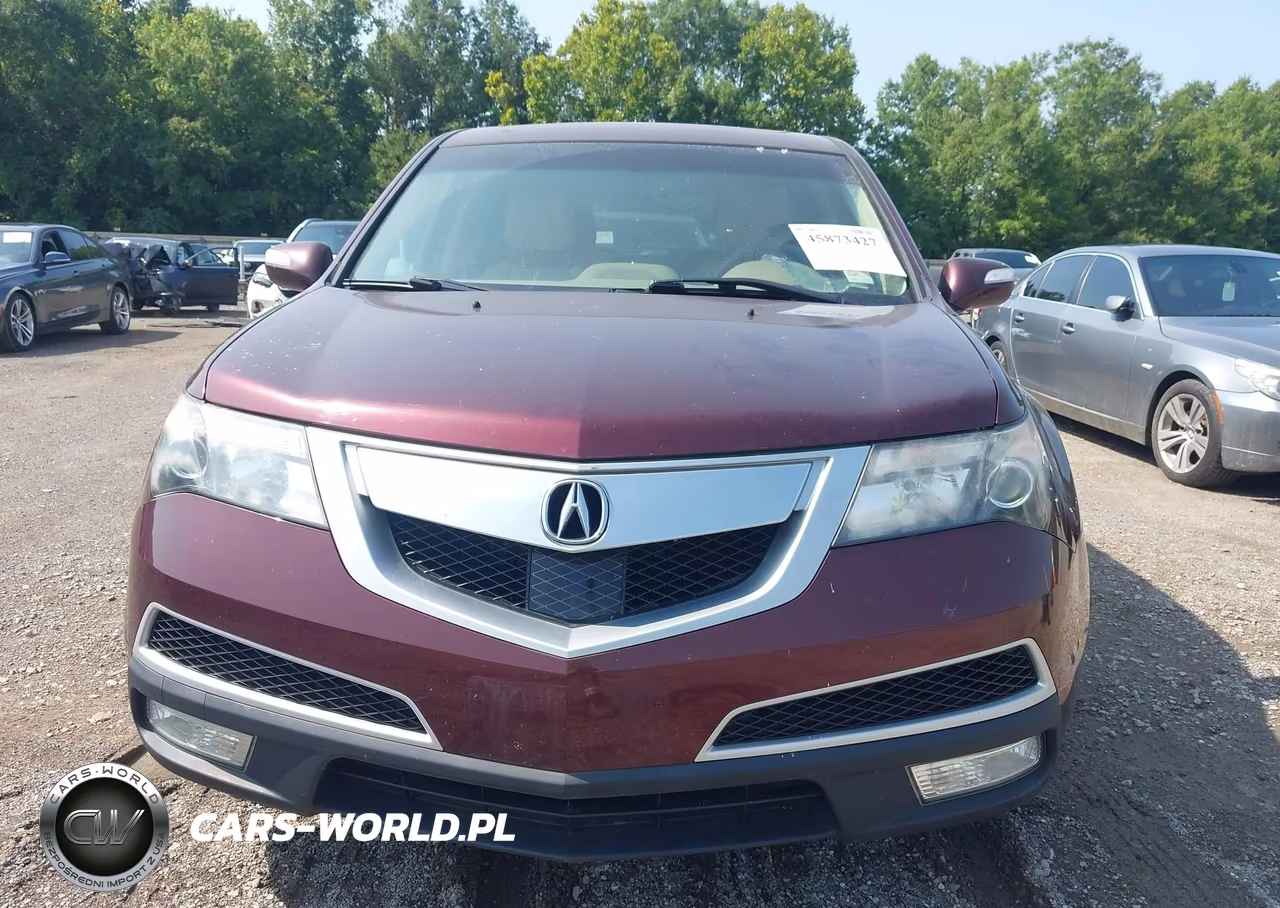 2012 Acura Mdx Advance Package VIN:2HNYD2H81CH525219 - 6