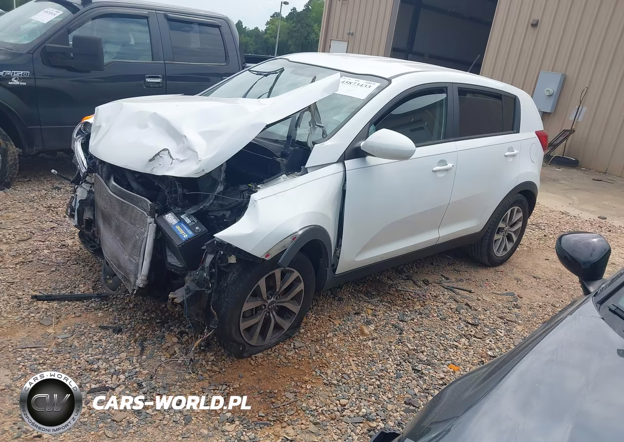 2014 Kia Sportage Lx VIN:KNDPB3AC8E7587095 - 2