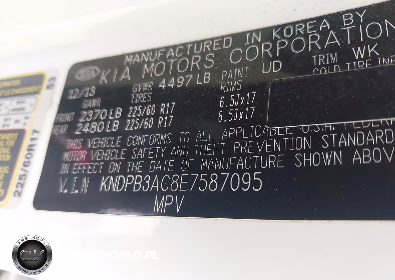 2014 Kia Sportage Lx VIN:KNDPB3AC8E7587095 - 9