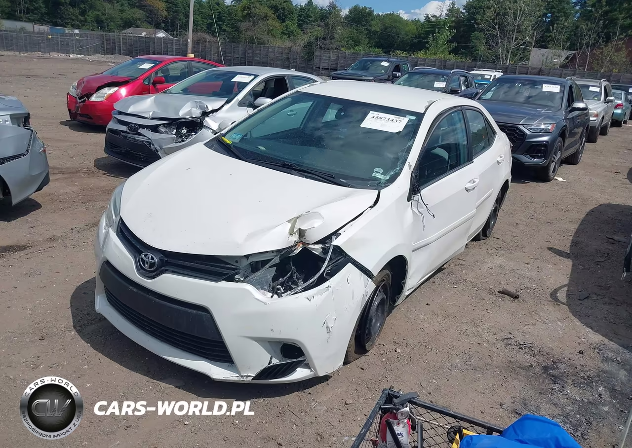 2014 TOYOTA COROLLA EC VIN:5YFBPRHEXEP101536 - 2