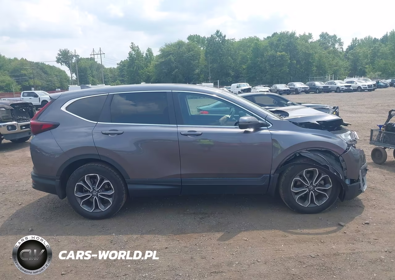 2022 Honda Cr-V Awd Ex VIN:2HKRW2H55NH664418 - 13