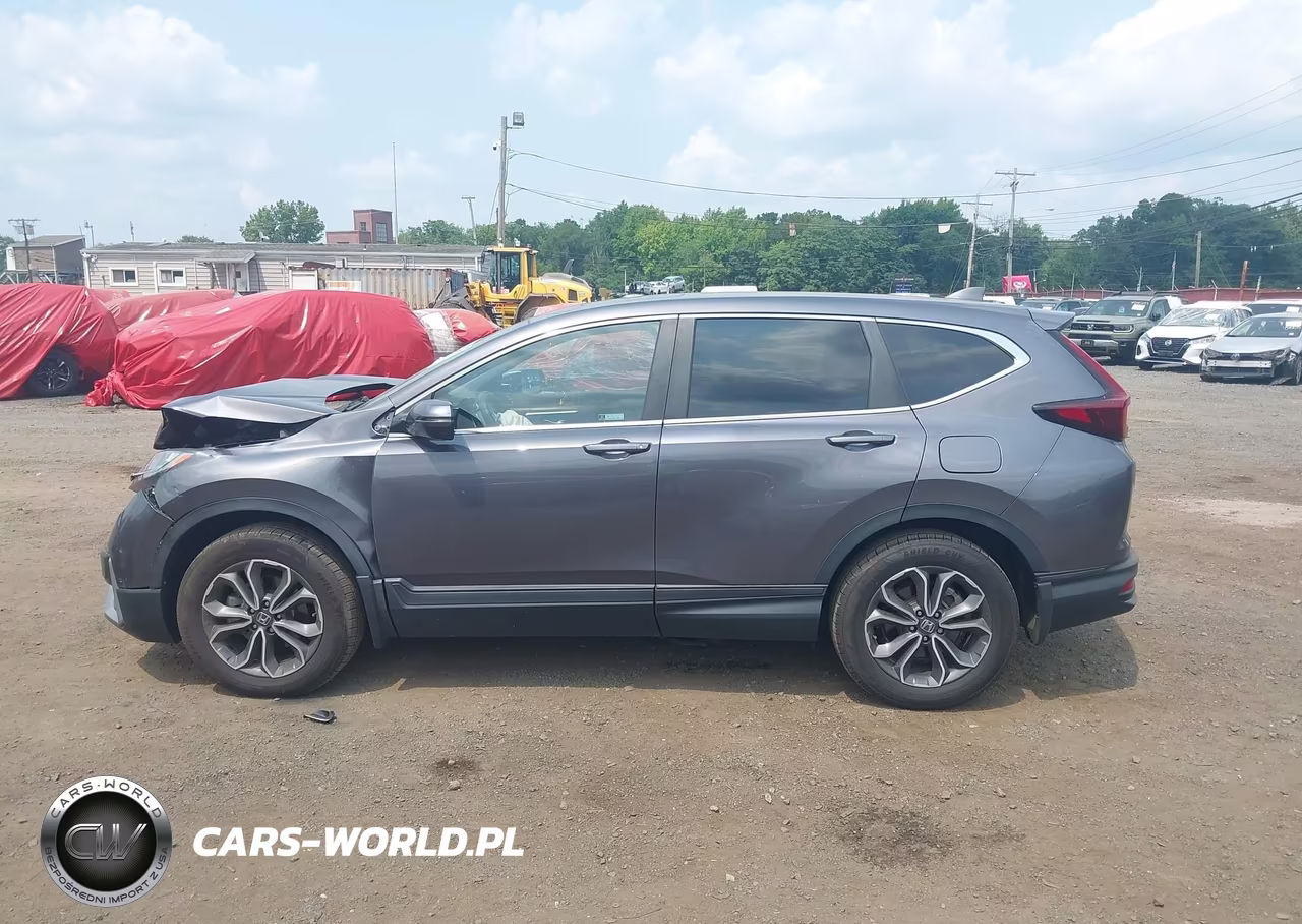2022 Honda Cr-V Awd Ex VIN:2HKRW2H55NH664418 - 14
