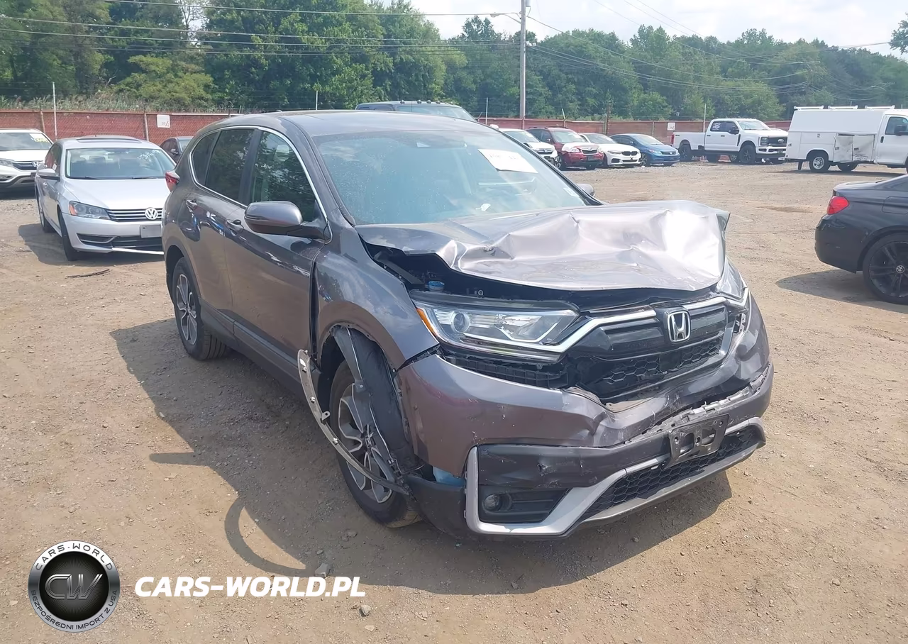 2022 Honda Cr-V Awd Ex VIN:2HKRW2H55NH664418 - 17