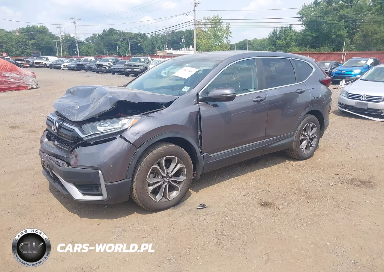 2022 Honda Cr-V Awd Ex VIN:2HKRW2H55NH664418 - 2
