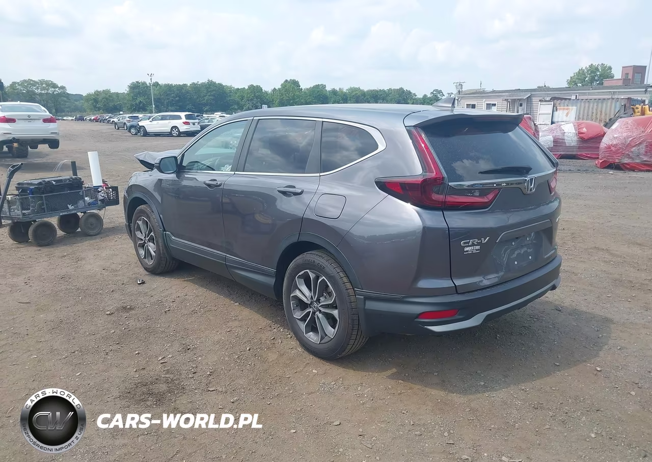 2022 Honda Cr-V Awd Ex VIN:2HKRW2H55NH664418 - 3