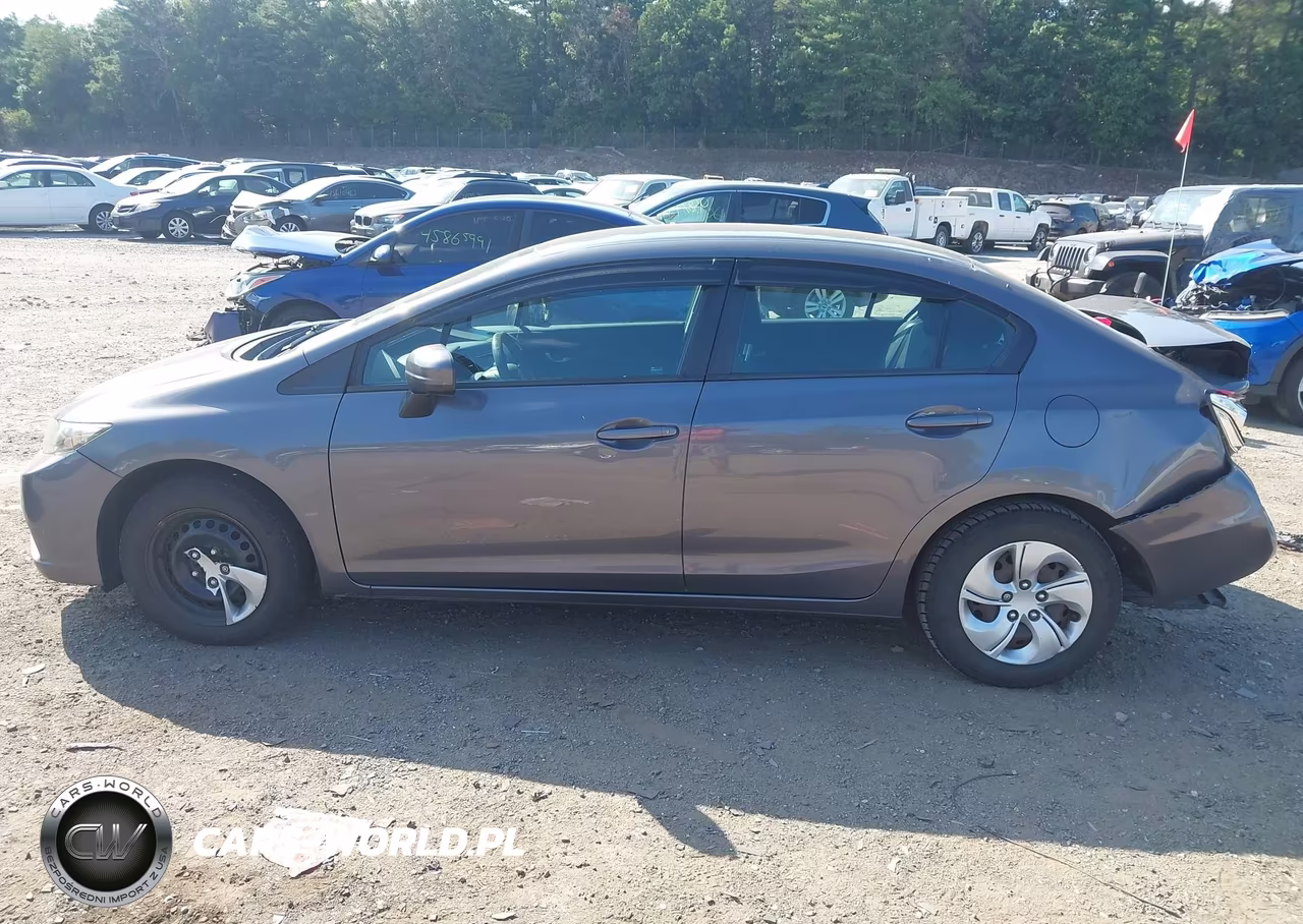 2014 Honda Civic Lx VIN:2HGFB2F55EH546784 - 15