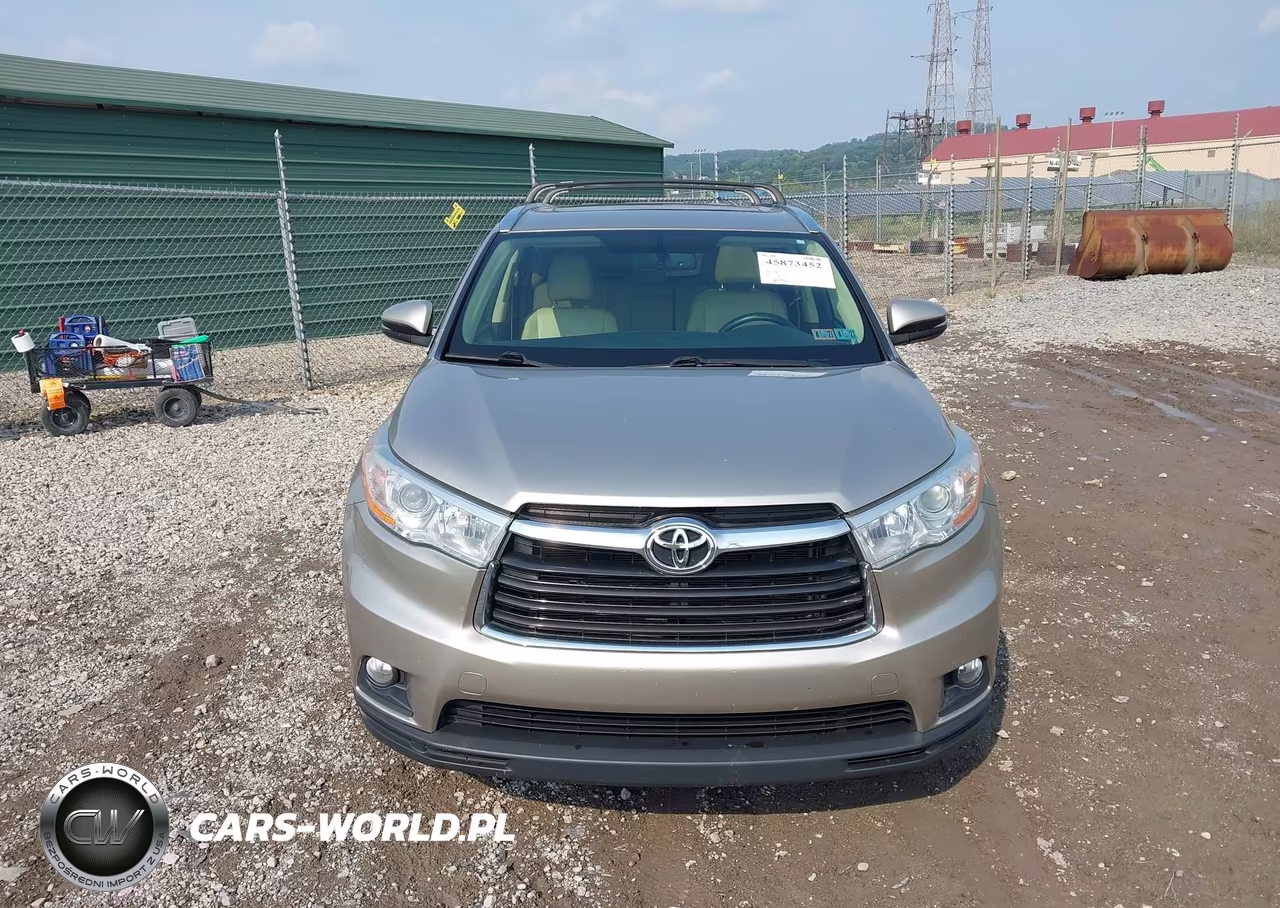 2014 Toyota Highlander Xle V6 VIN:5TDJKRFH8ES055607 - 12