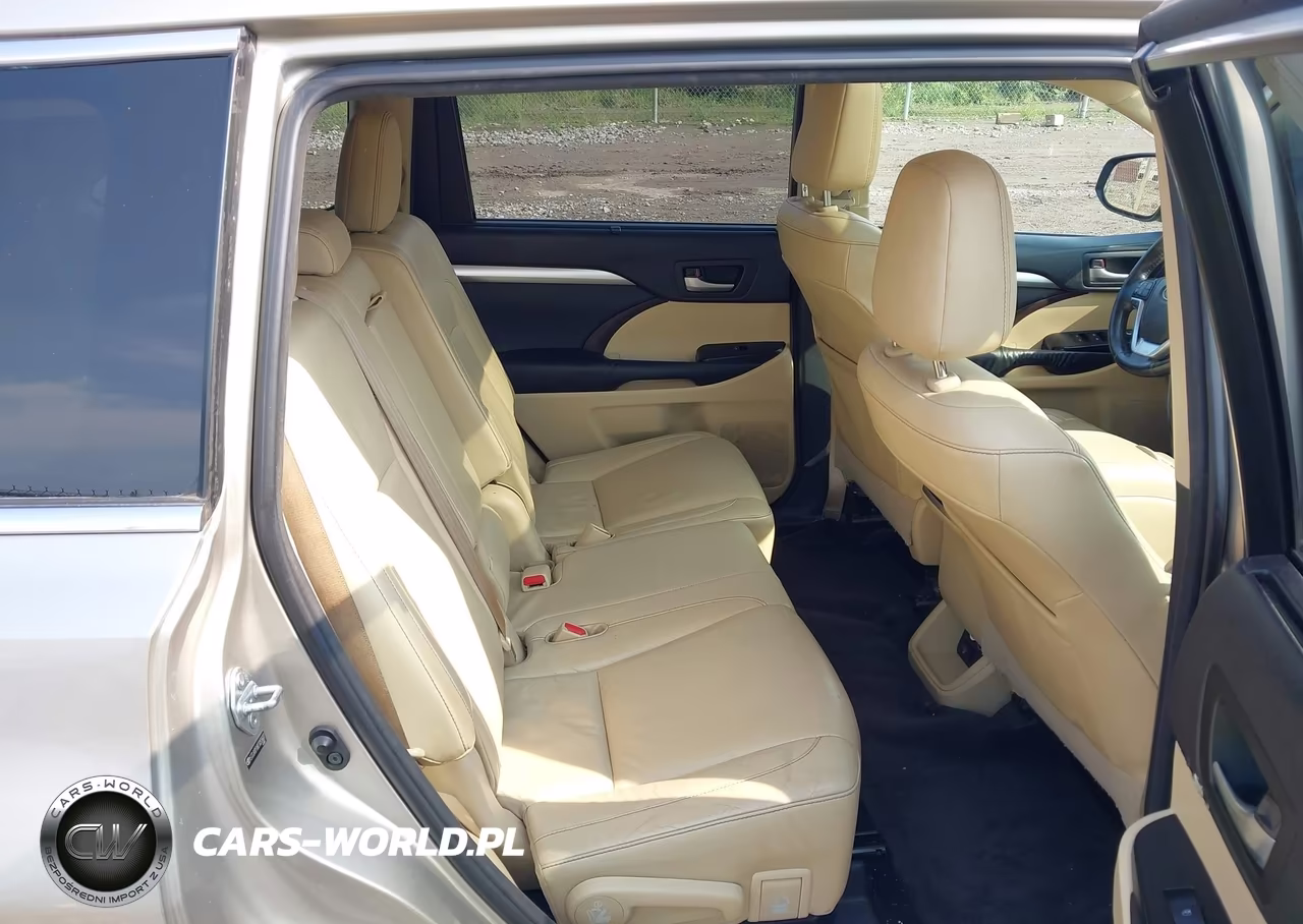 2014 Toyota Highlander Xle V6 VIN:5TDJKRFH8ES055607 - 8