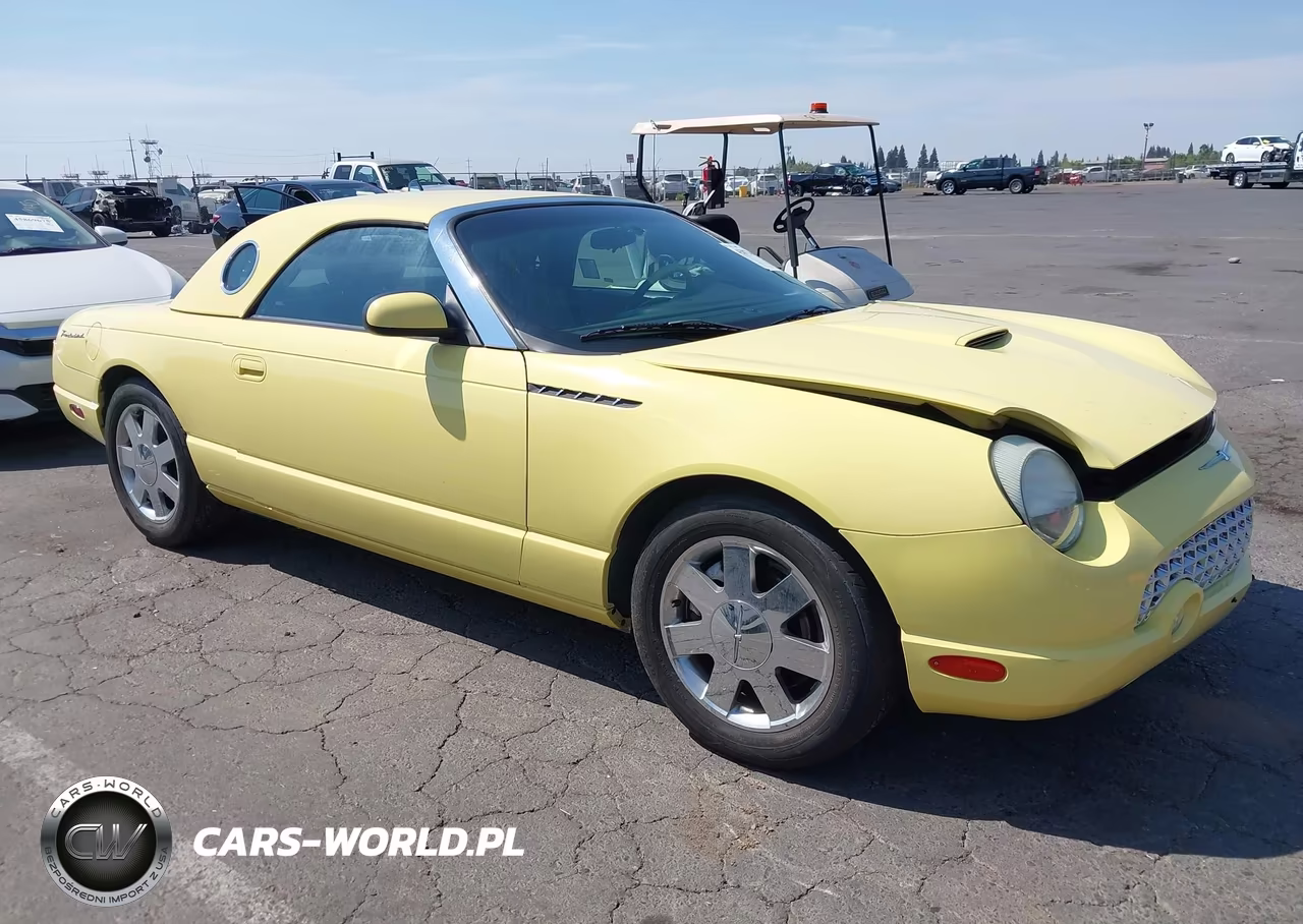 2002 Ford Thunderbird Deluxe-Premium-W-Hardtop Deluxe-W-Hardtop Premium