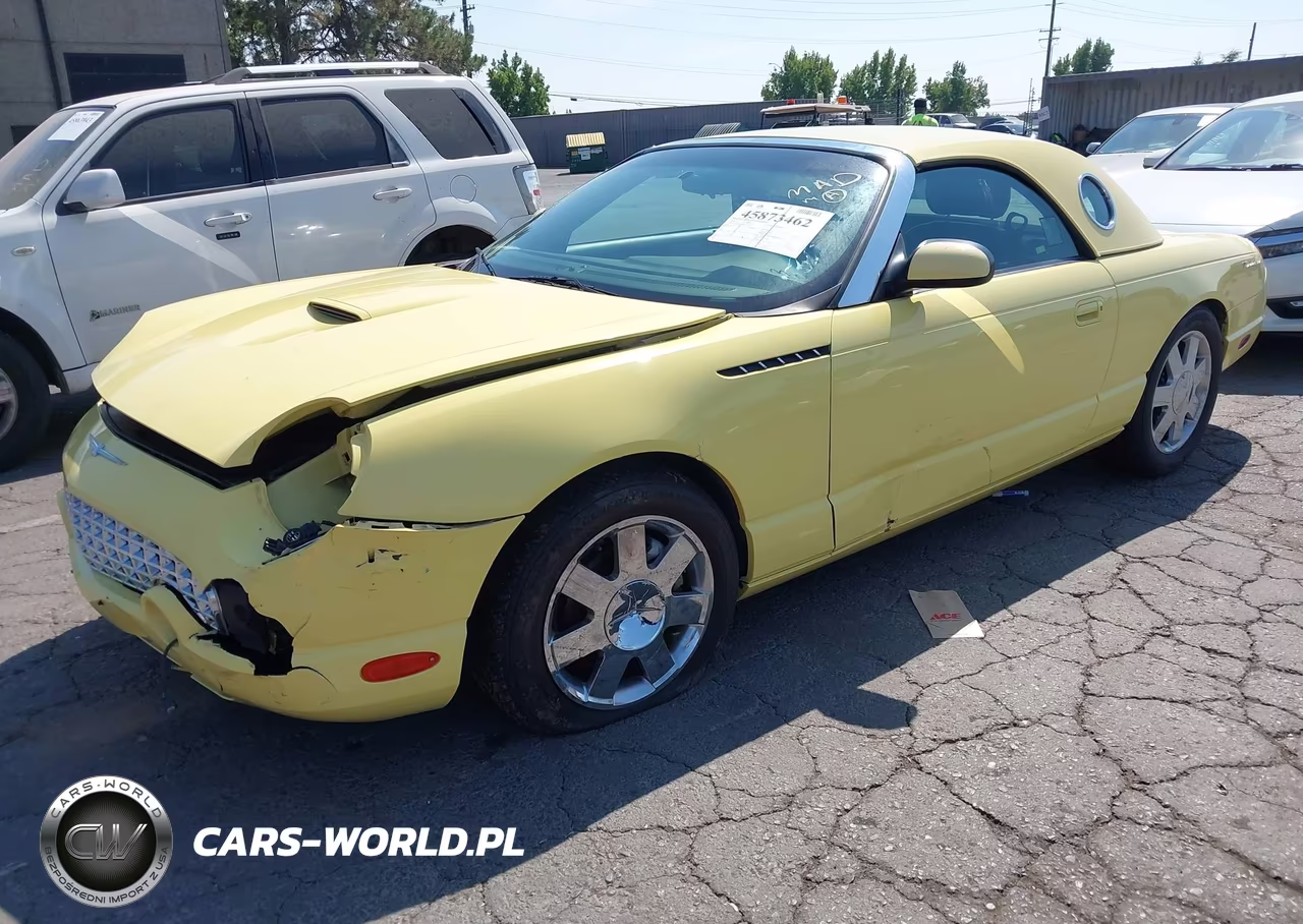 2002 Ford Thunderbird Deluxe-Premium-W-Hardtop Deluxe-W-Hardtop Premium VIN:1FAHP60A82Y107575 - 2