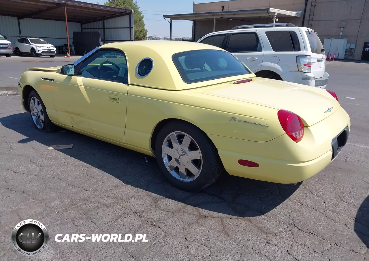 2002 Ford Thunderbird Deluxe-Premium-W-Hardtop Deluxe-W-Hardtop Premium VIN:1FAHP60A82Y107575 - 3