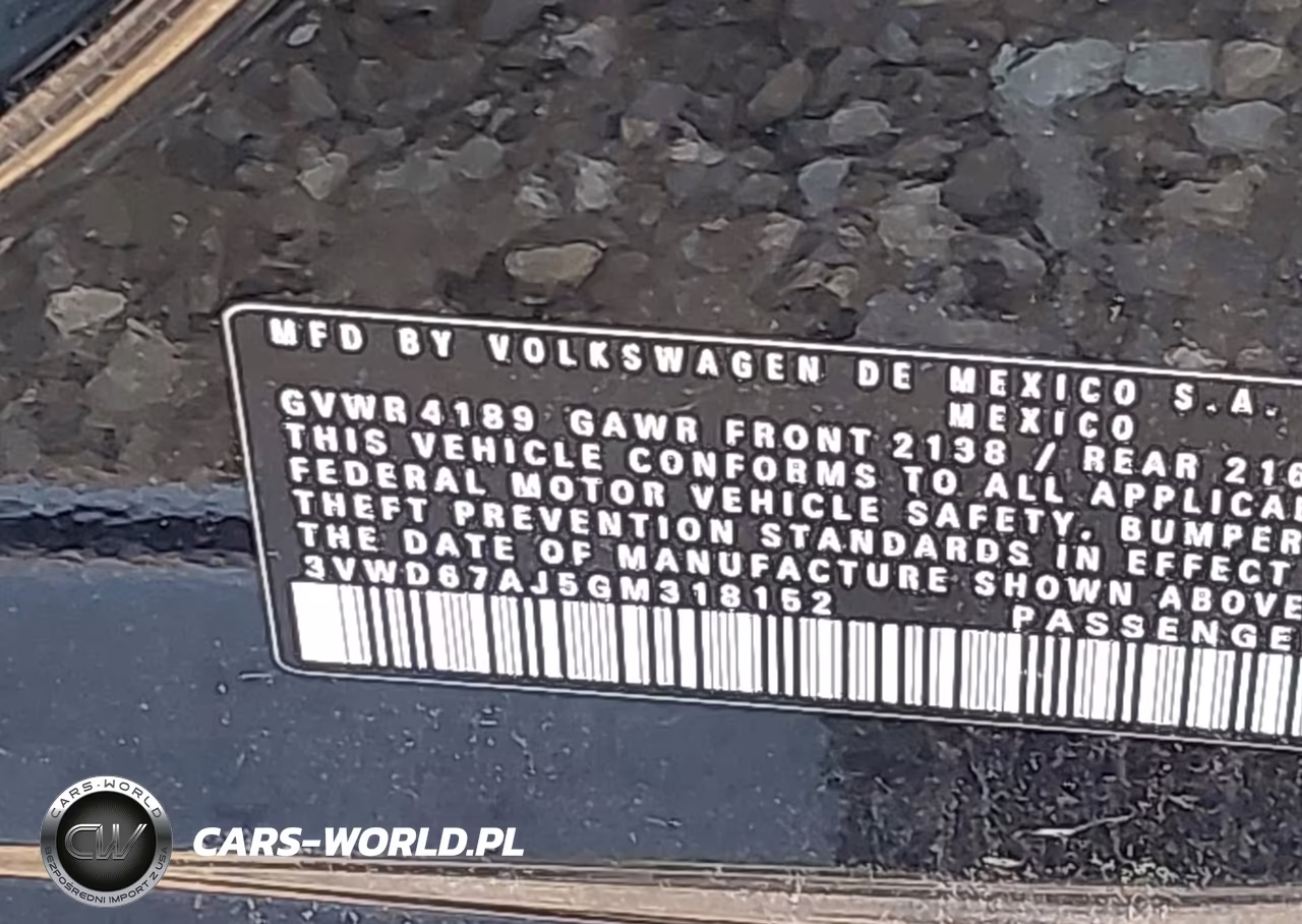 2016 Volkswagen Jetta 1.4T Se VIN:3VWD67AJ5GM318152 - 9
