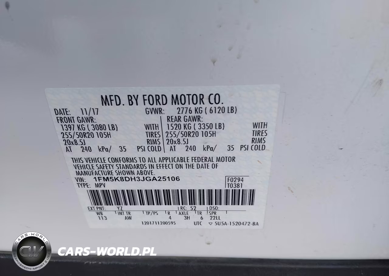 2018 Ford Explorer Xlt VIN:1FM5K8DH3JGA25106 - 9