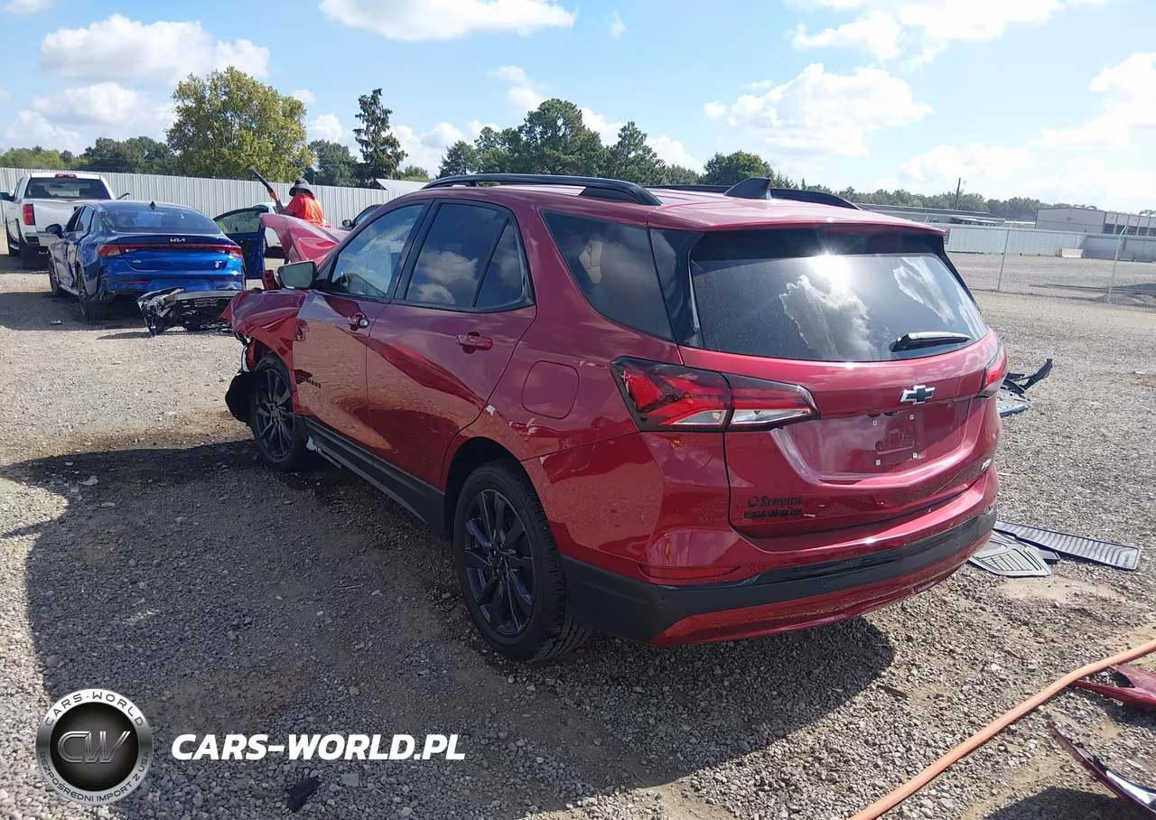 2024 Chevrolet Equinox Fwd Rs VIN:3GNAXMEG1RL342352 - 3