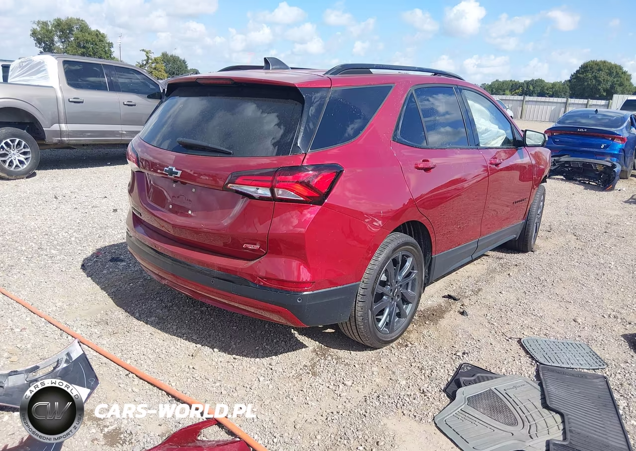 2024 Chevrolet Equinox Fwd Rs VIN:3GNAXMEG1RL342352 - 4