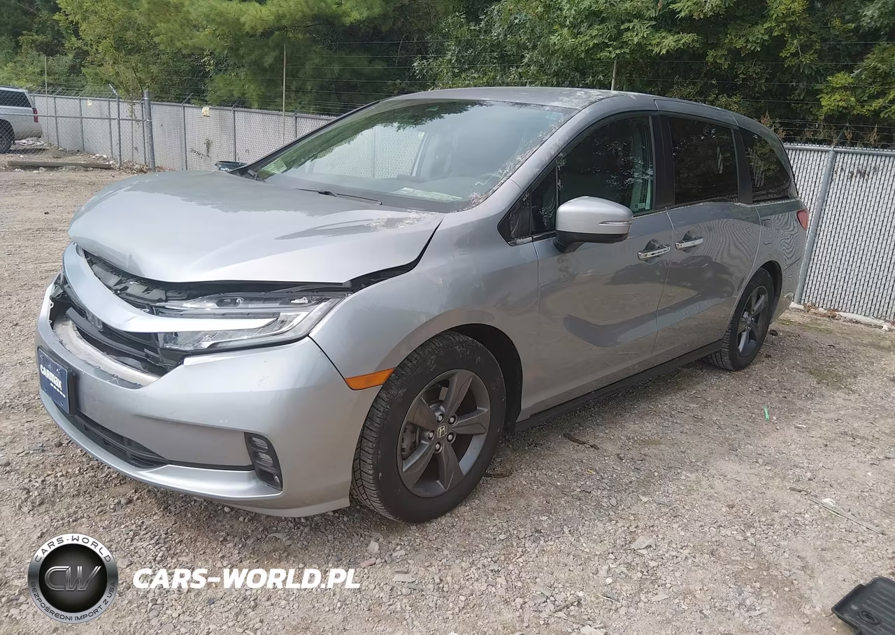 2021 Honda Odyssey Ex VIN:5FNRL6H56MB035473 - 2