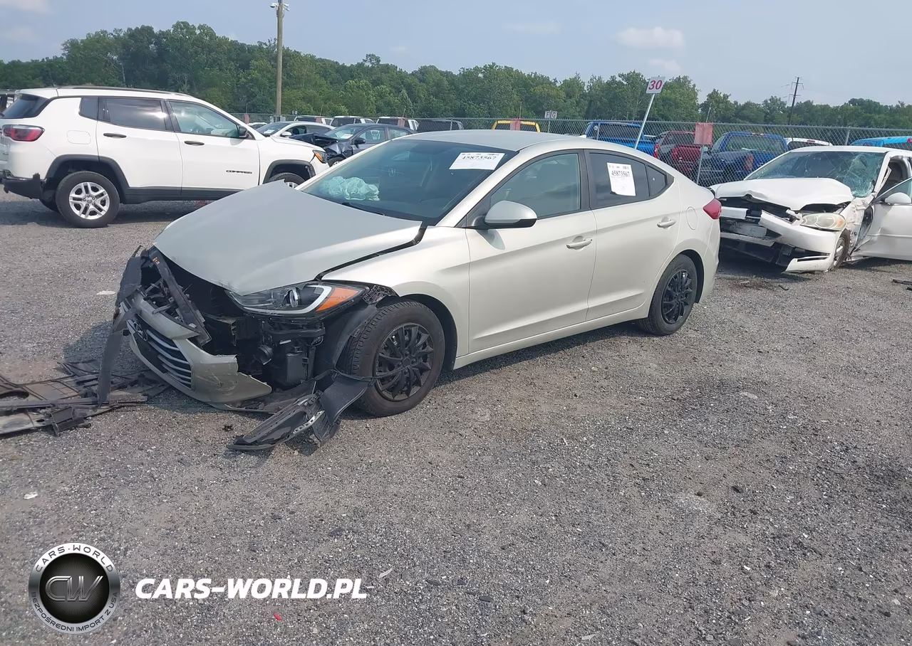 2017 Hyundai Elantra Se VIN:5NPD74LF8HH192092 - 2