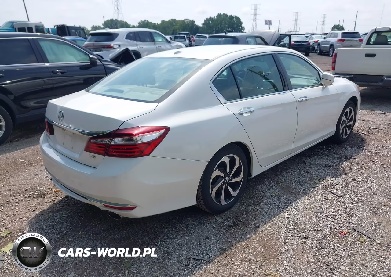 2016 Honda Accord Ex-L V-6 VIN:1HGCR3F07GA007187 - 4