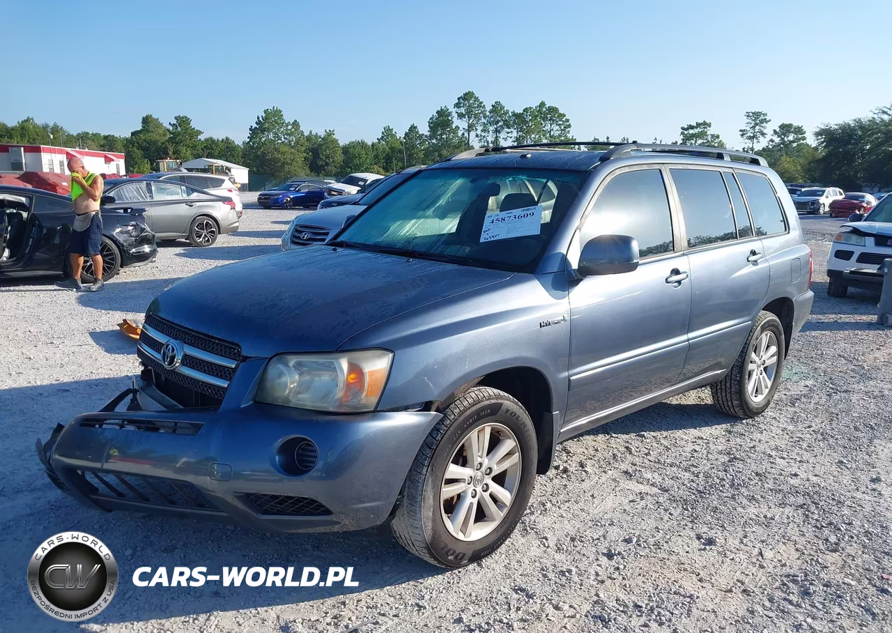 2007 Toyota Highlander Hybrid V6 (2 Rows) (Cvt-E) VIN:JTEGW21A770019988 - 2