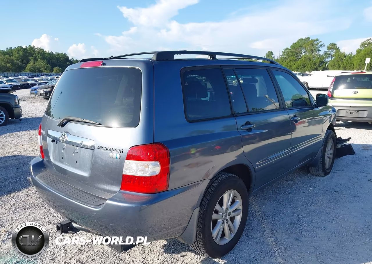 2007 Toyota Highlander Hybrid V6 (2 Rows) (Cvt-E) VIN:JTEGW21A770019988 - 4