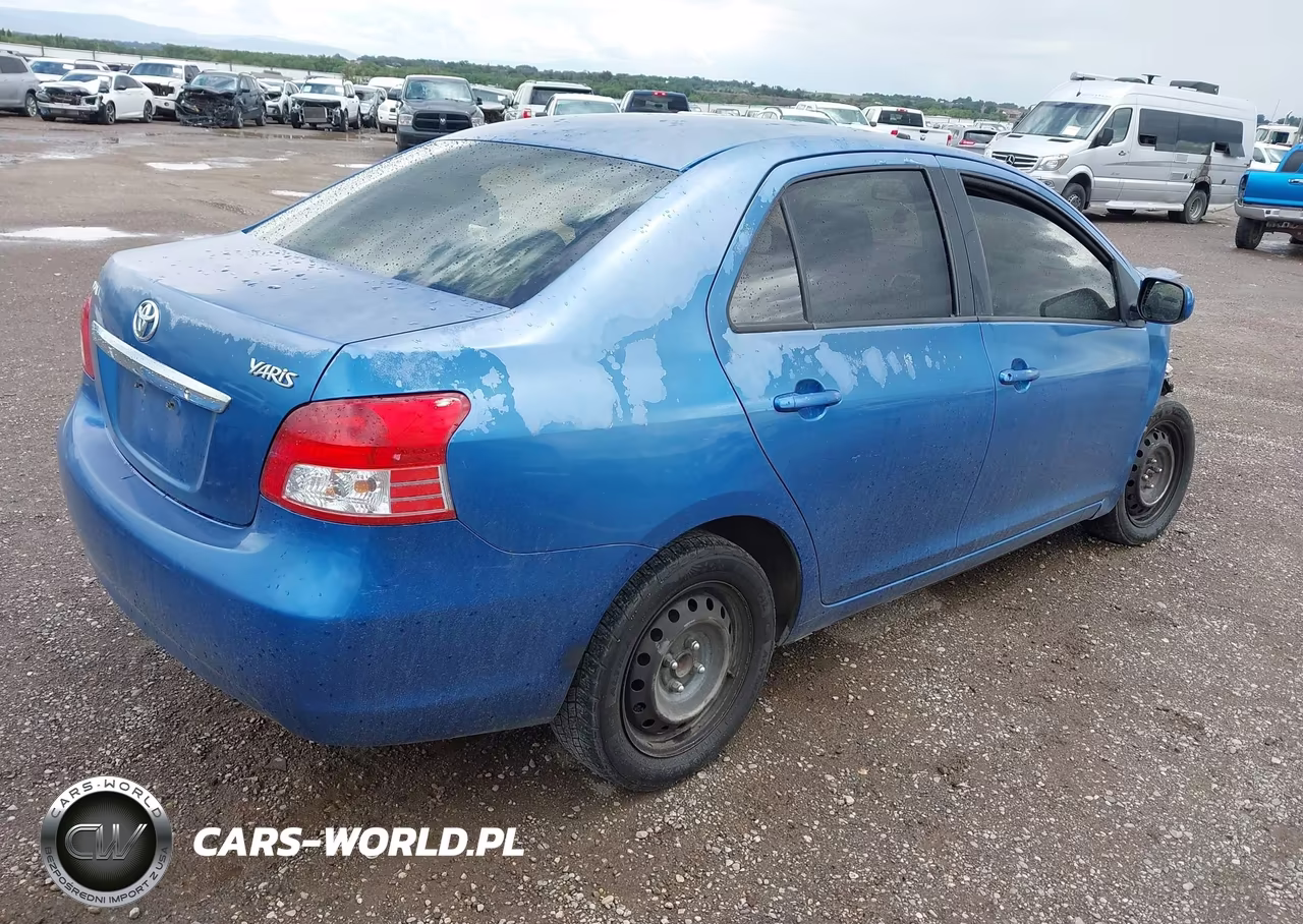 2010 Toyota Yaris VIN:JTDBT4K37A1367360 - 4