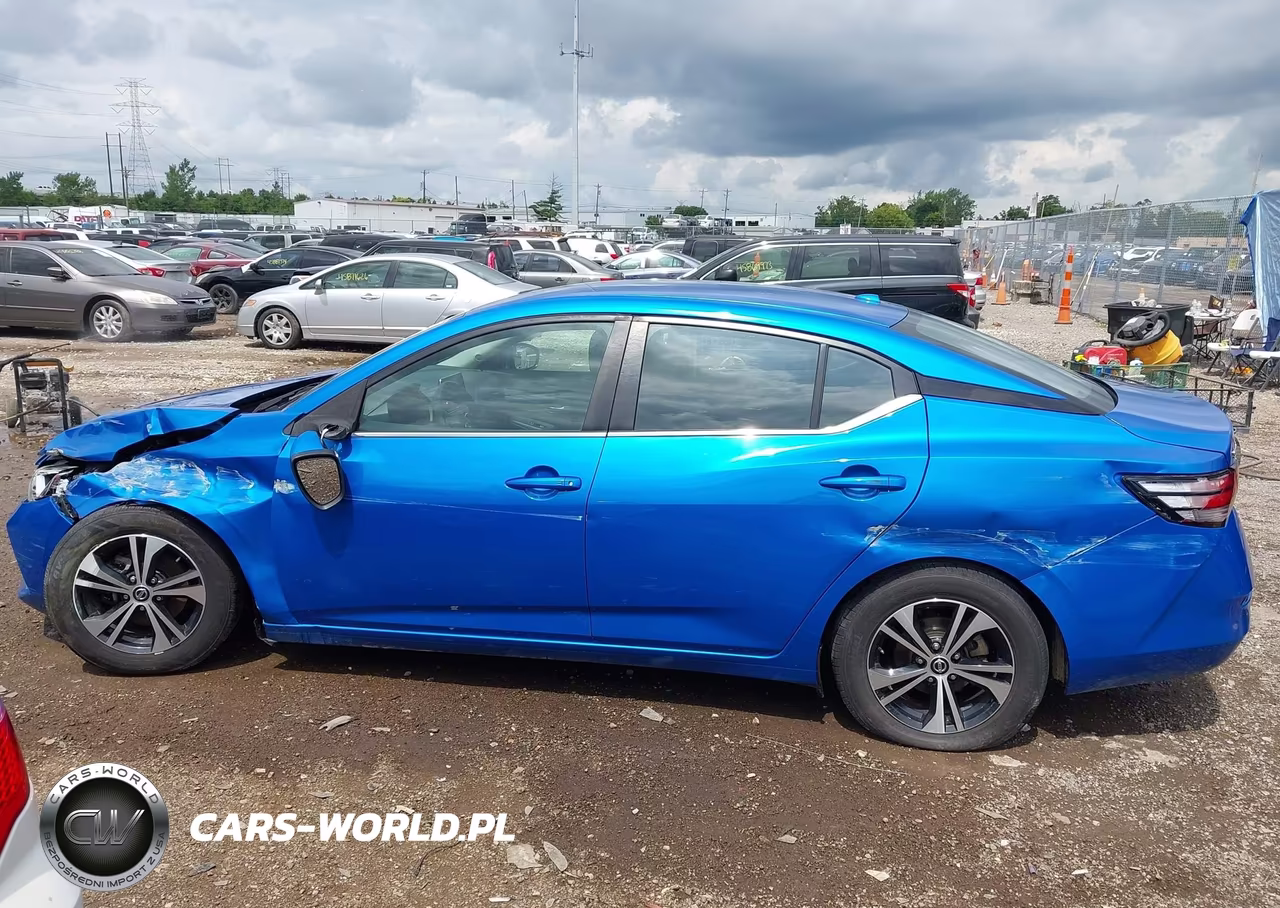 2021 Nissan Sentra Sv Xtronic Cvt VIN:3N1AB8CV7MY217015 - 14