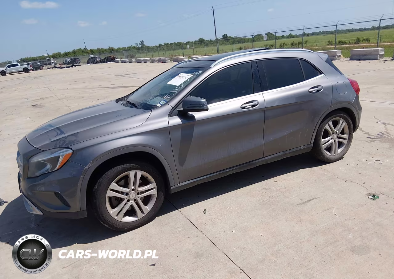 2015 Mercedes-Benz Gla 250 VIN:WDCTG4EBXFJ162905 - 2